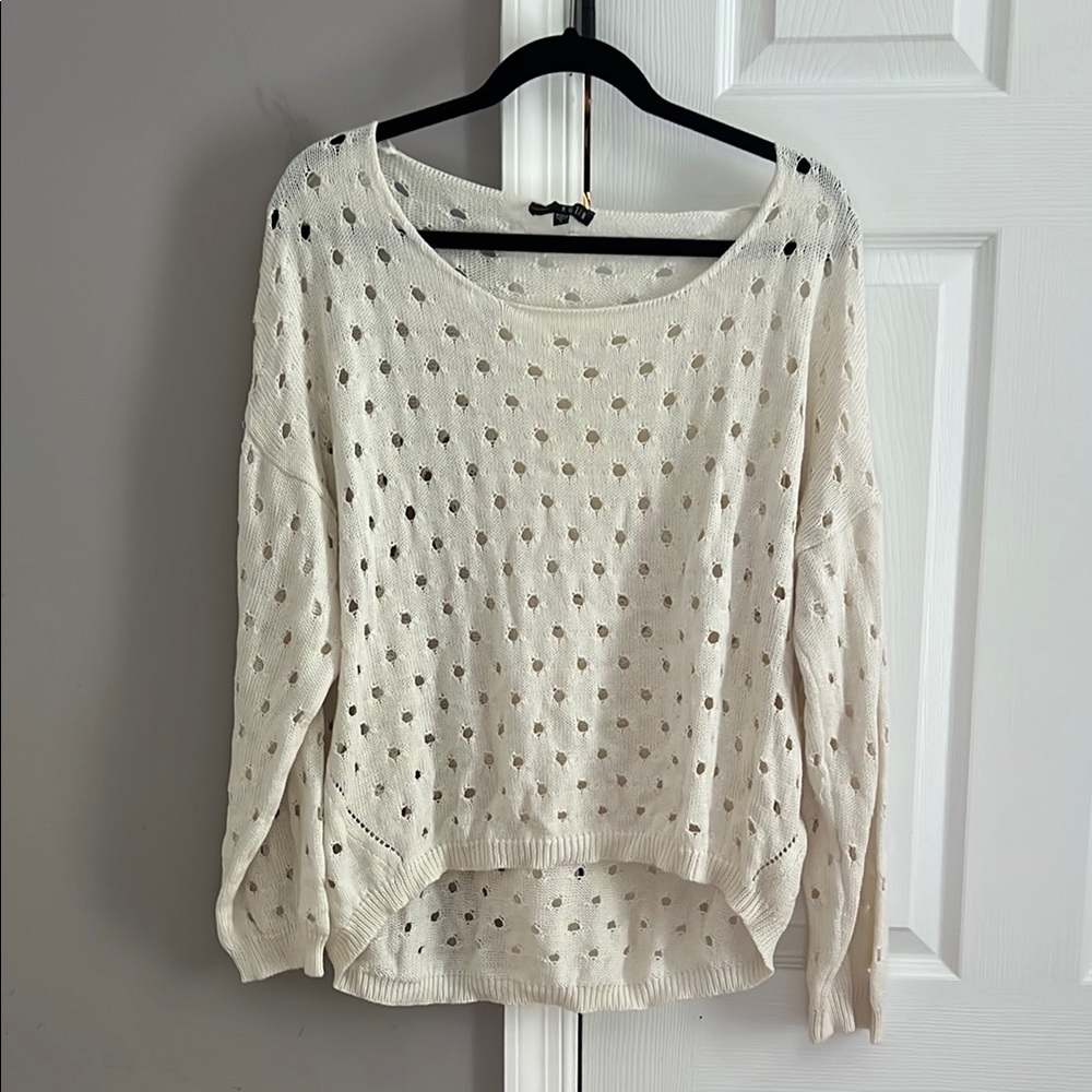 Cream Knit Sweater